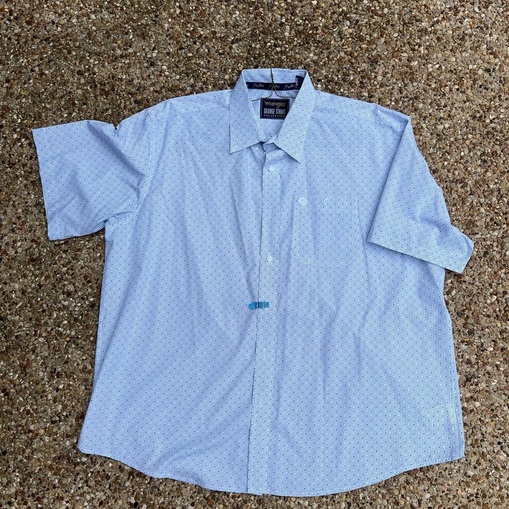Wrangler George Strait collection mens xxl short sleeve shirt